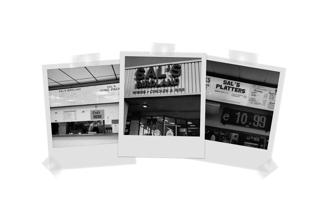 Archival photograph of Sal's Birdland in Rochester, New York